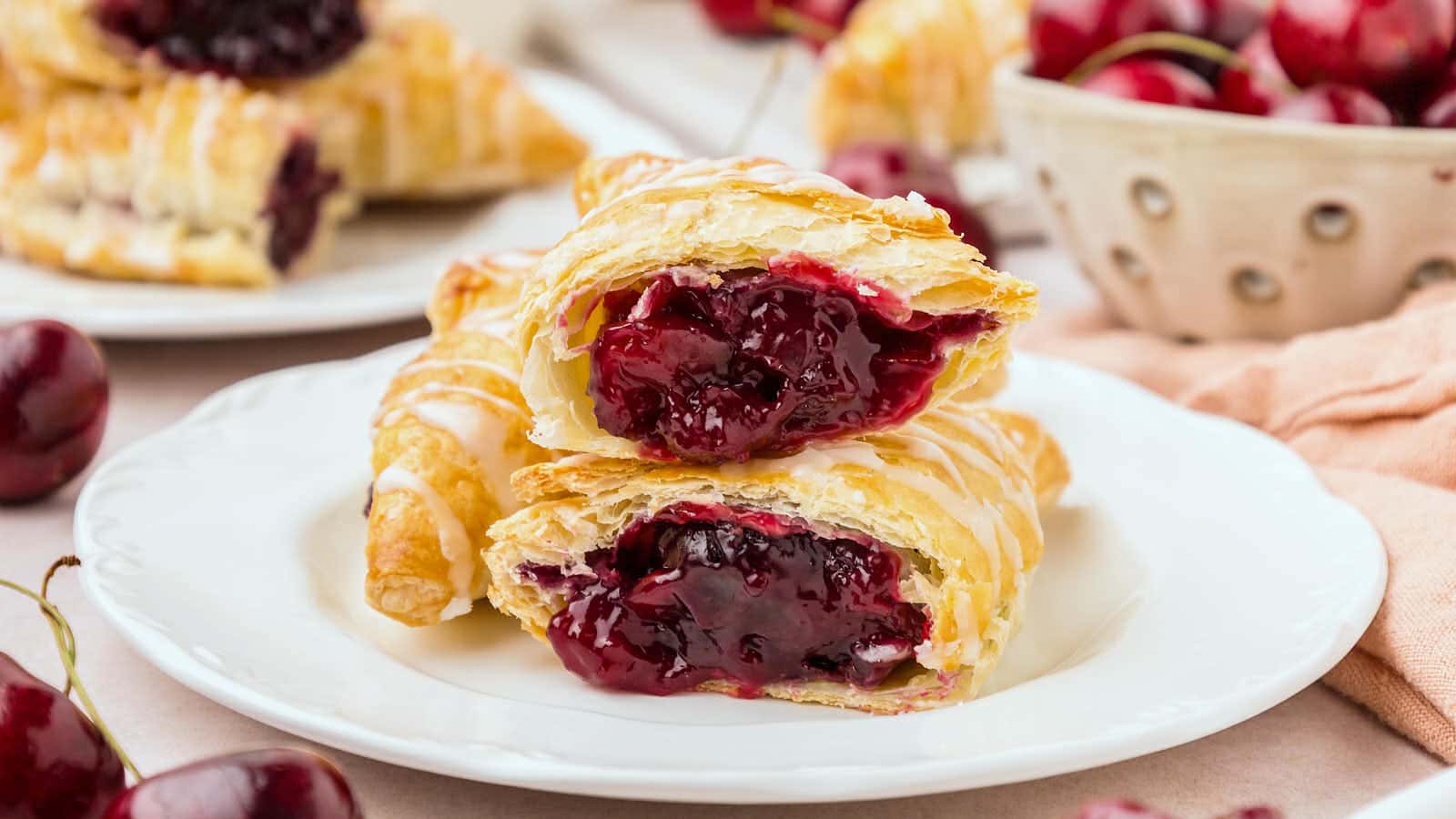 Cherry Turnover recipe by Cheerful Cook.