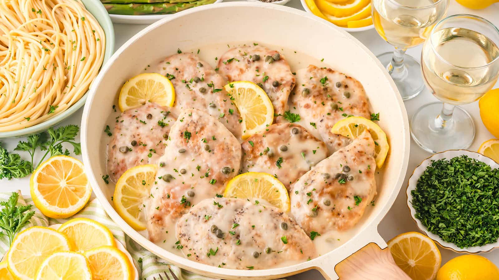 Chicken Piccata recipe by Cheerful Cook.
