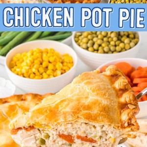 Chicken Pot Pie recipe by Cheerful Cook.