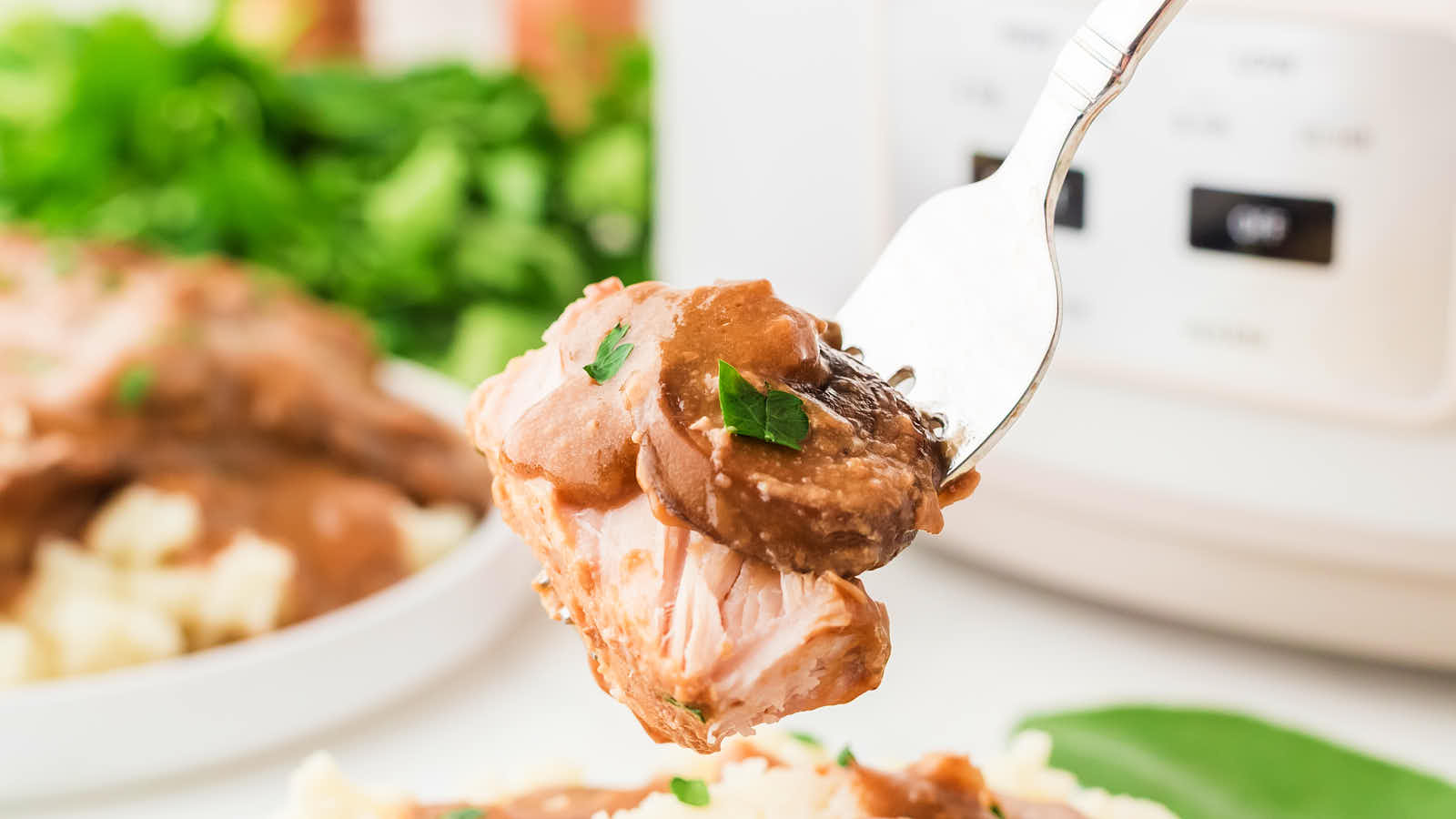 Crockpot Pork Chops recipe by Cheerful Cook.