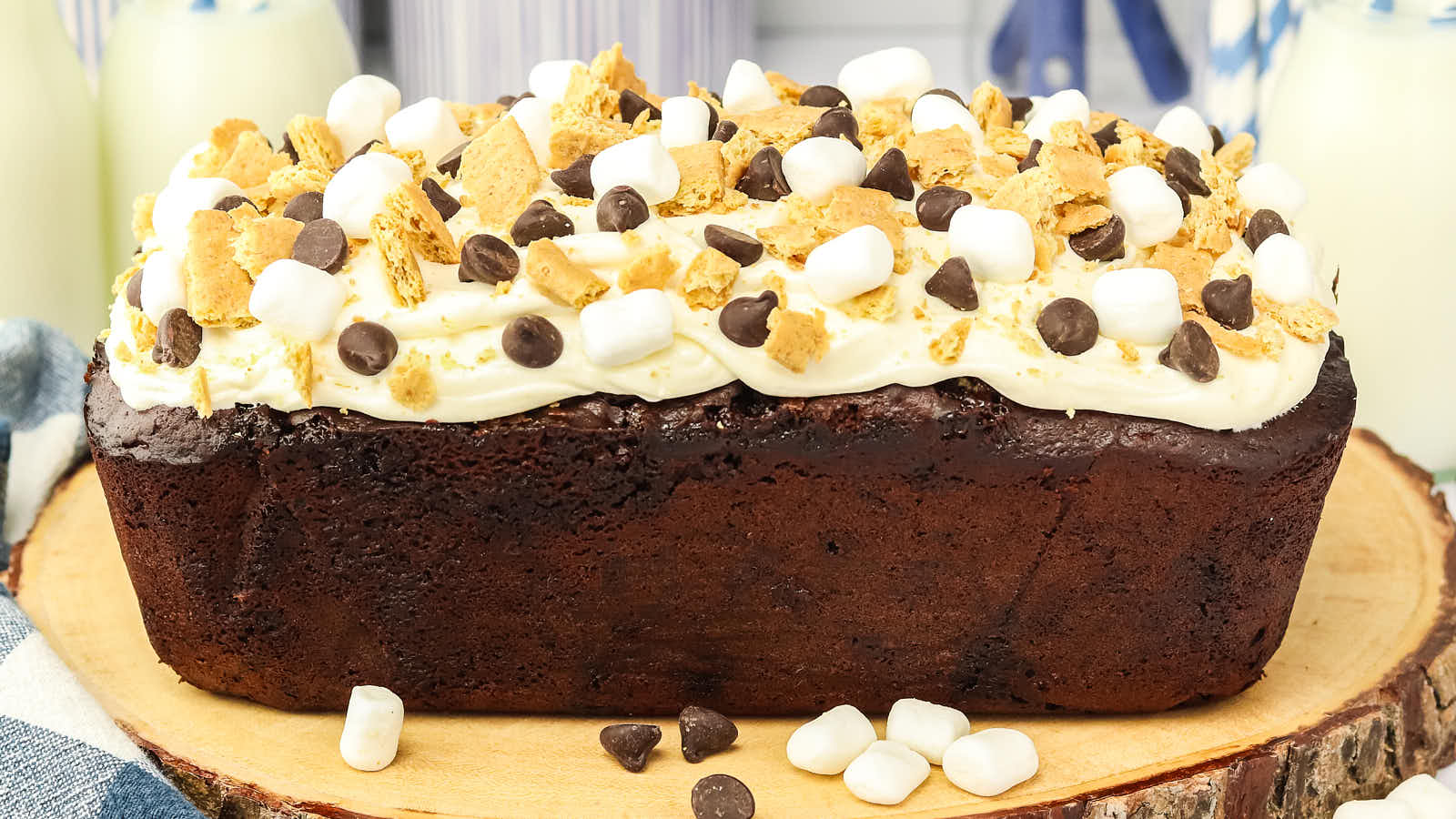 S'mores Bread recipe by Cheerful Cook.