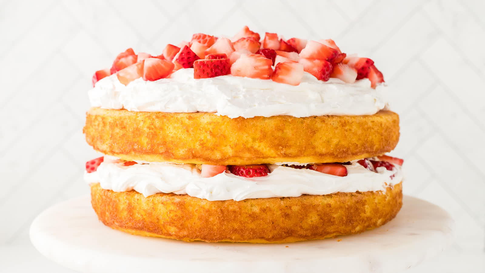 Strawberry Shortcake recipe by Cheerful Cook.