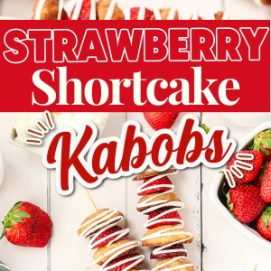 Strawberry Shortcake Kabobs recipe by Cheerful Cook.