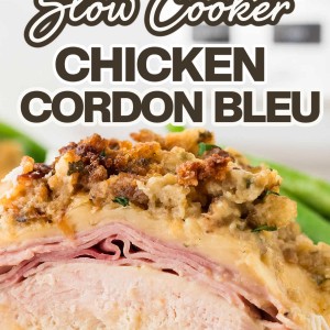 Crock Pot Chicken Cordon Bleu recipe by Cheerful Cook.