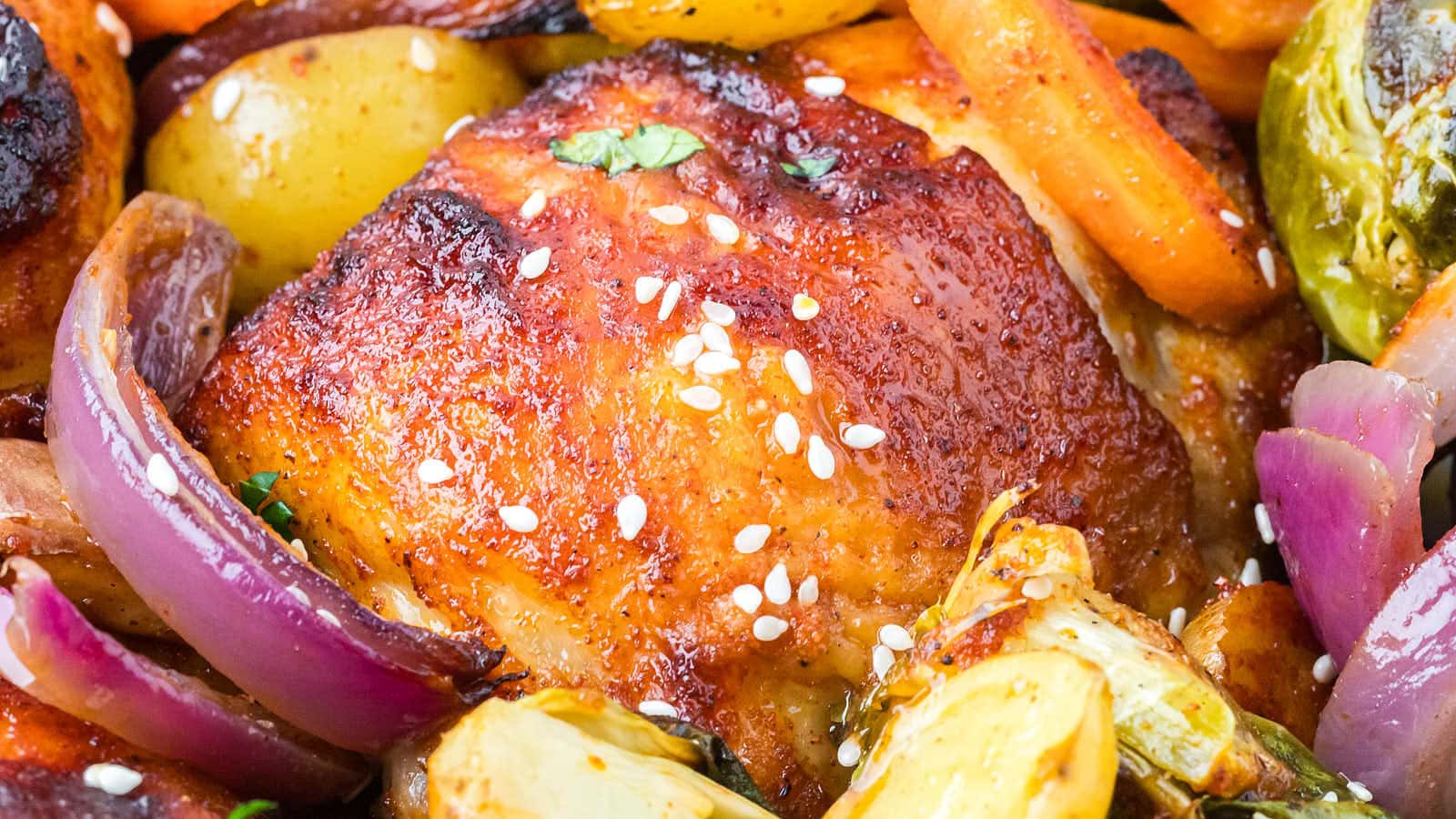 Honey Siracha Chicken recipe by Cheerful Cook.