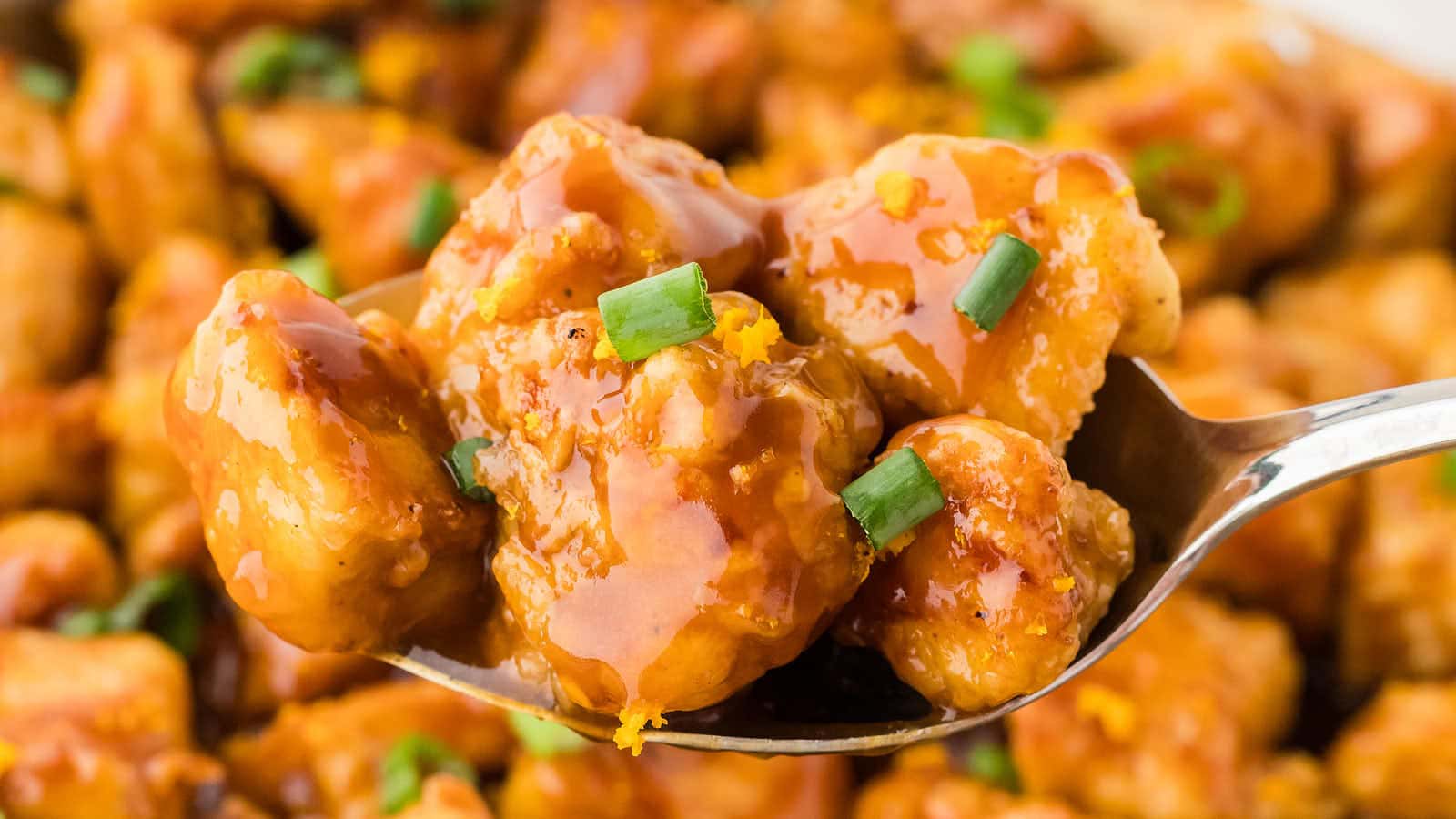 Orange Chicken recipe by Cheerful Cook.