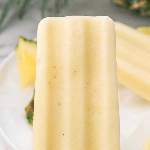 Pineapple Popsicles recipe by Cheerful Cook.