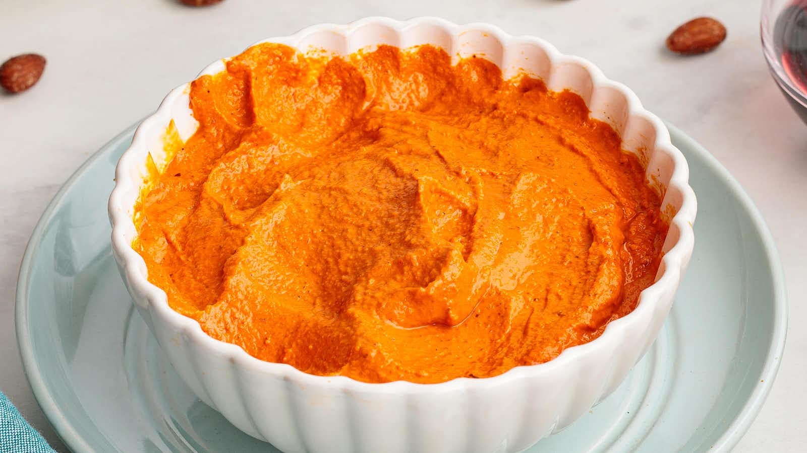 Romesco Sauce recipe by Cheerful Cook.