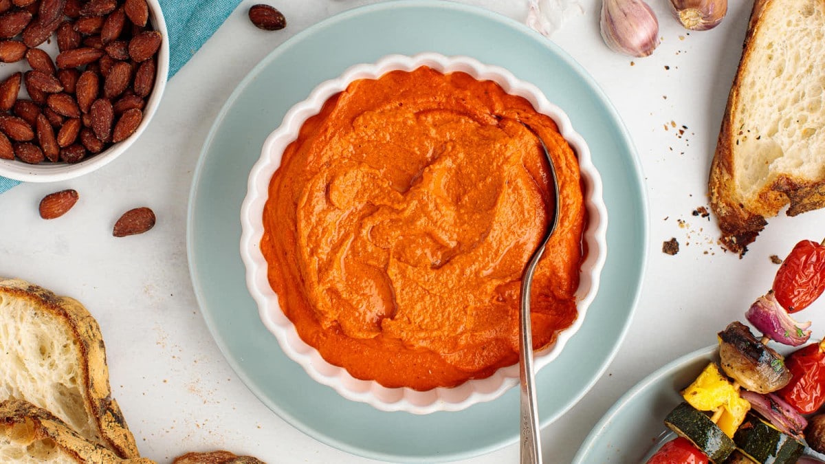 Easy Romesco Sauce Adds Big Flavor In Minutes Romesco Sauce Cheerful Cook Msn 4 1200x675 