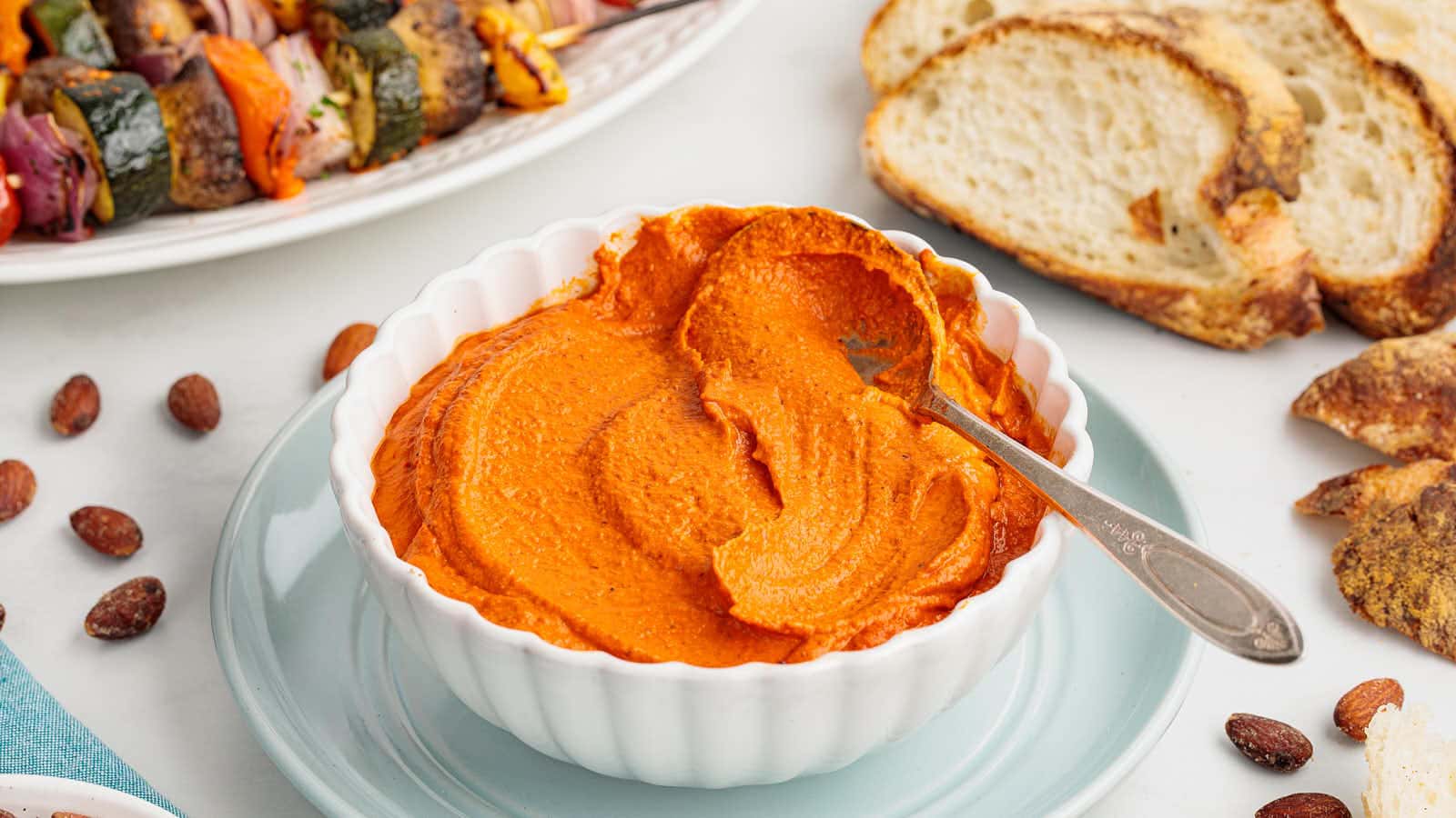Romesco Sauce recipe by Cheerful Cook.