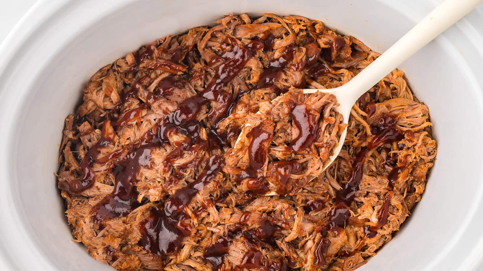 Slow Cooker Pulled Pork recipe by Cheerful Cook.