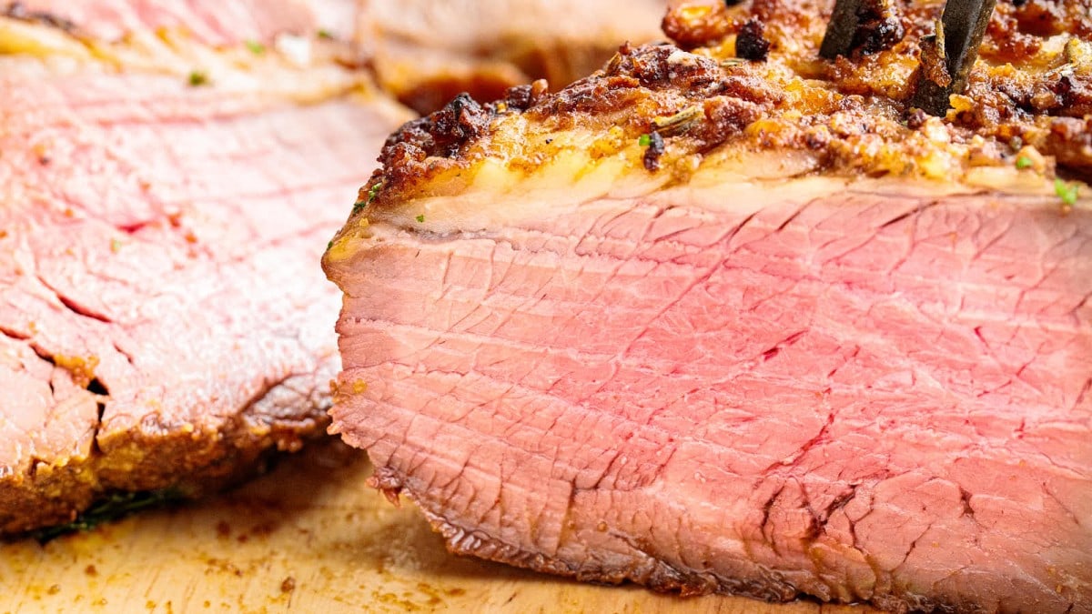 Best Oven Roasted Tri Tip Steak with Garlic and Herbs