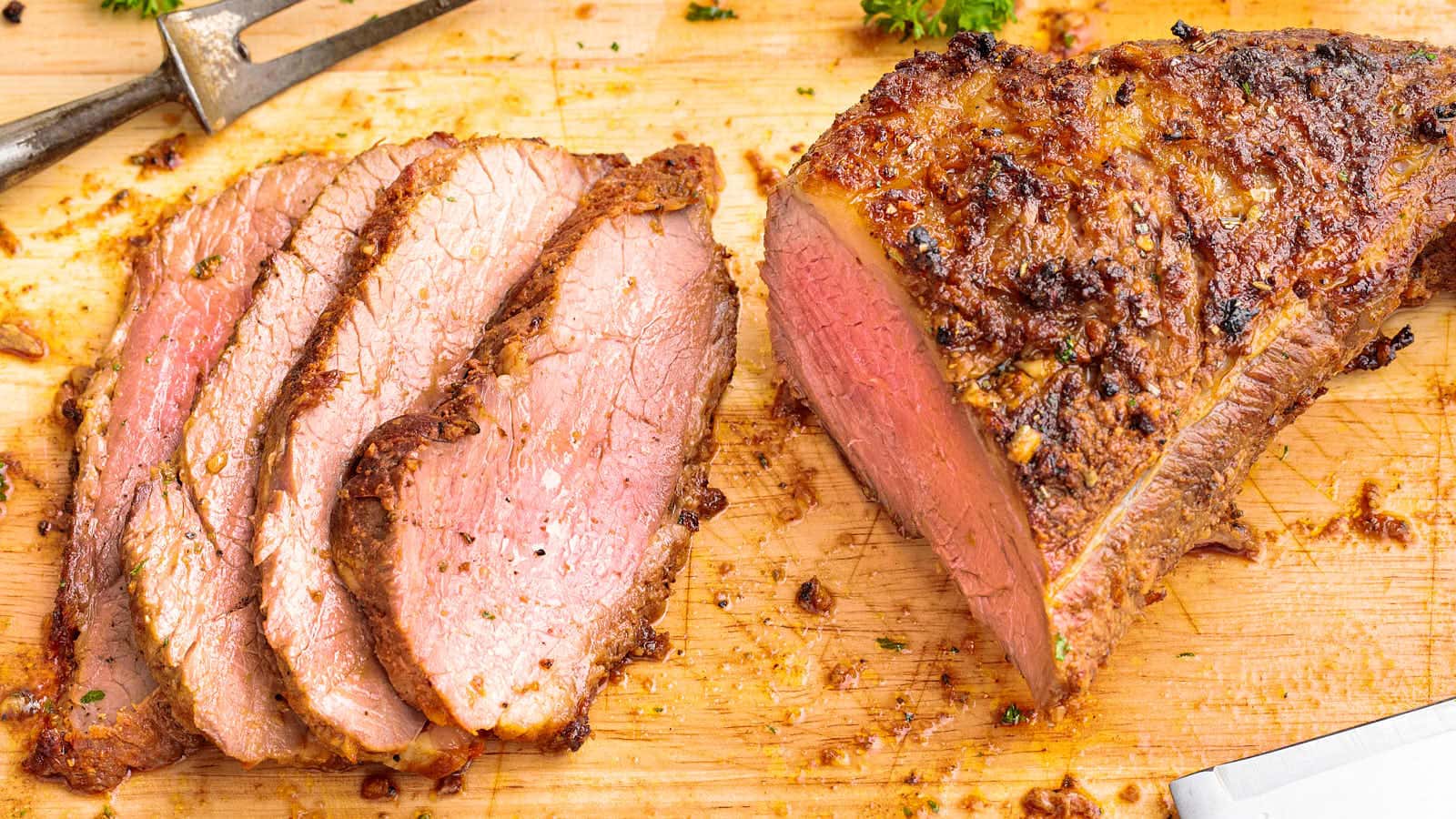 Tri Tip Steak recipe by Cheerful Cook.