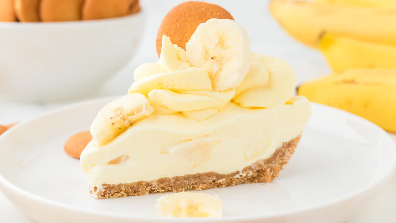 Banana Cream Pie recipe by Cheerful Cook.