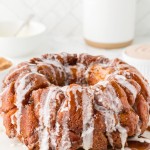 Monkey Bread on a serving platter.