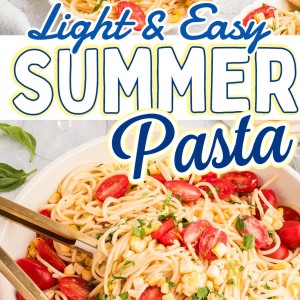 Summer Pasta recipe by Cheerful Cook.