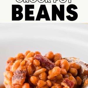 Crock Pot Beans recipe by Cheerful Cook.