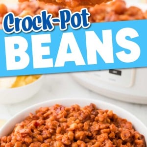 Crock Pot Beans recipe by Cheerful Cook.