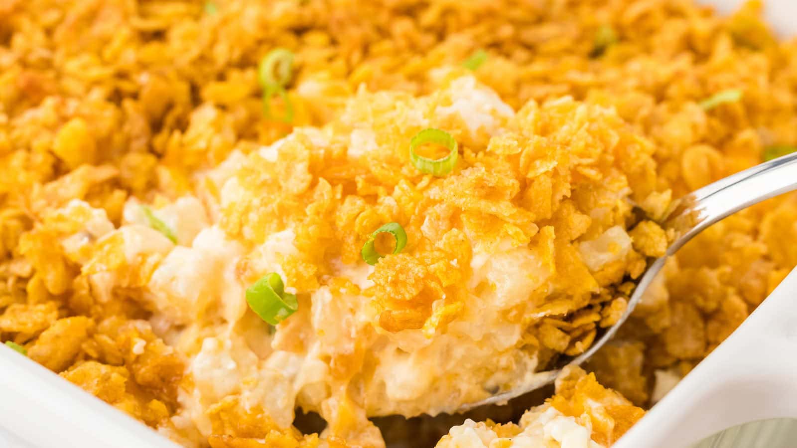 Funeral Potatoes recipe by Cheerful Cook.
