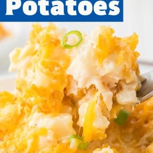 Funeral Potatoes recipe by Cheerful Cook.