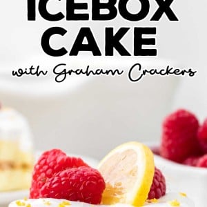 Lemon Icebox Cake recipe by Cheerful Cook.