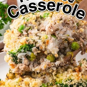 Tuna Rice Casserole recipe by Cheerful Cook.