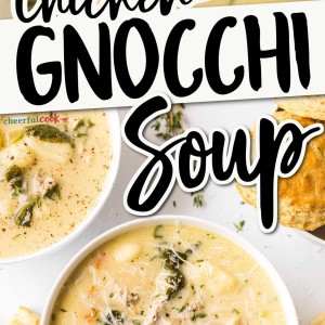 Chicken Gnocchi Soup recipe by Cheerful Cook.