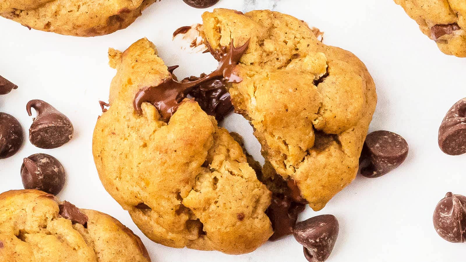 Chocolate Chip Pumpkin Cookies recipe by Cheerful Cook.