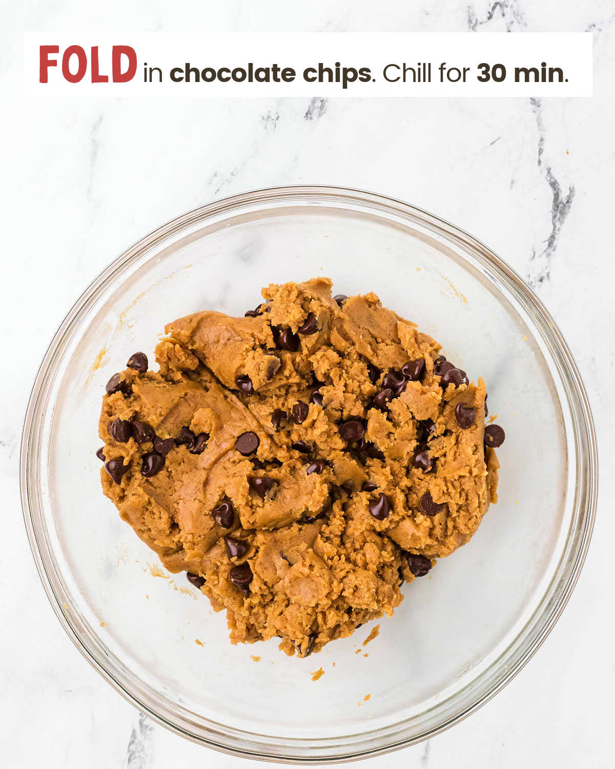 Chocolate Chip Pumpkin cookie dough.