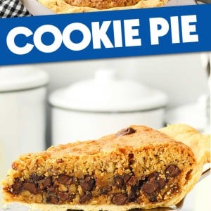 Cookie Pie recipe by Cheerful Cook.