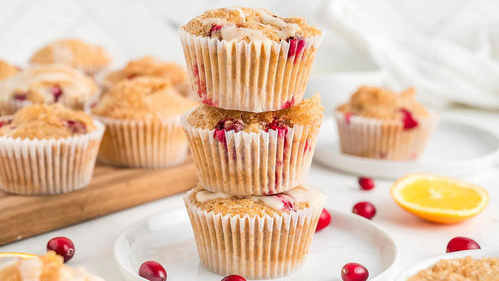 Cranberry Orange Muffin recipe by Cheerful Cook.