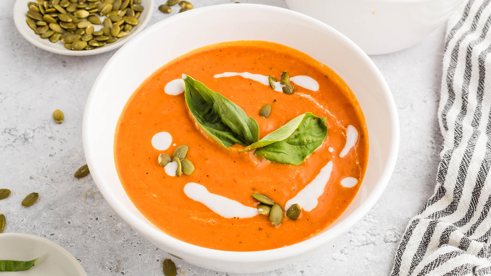 Crockpot Pumpkin Soup recipe by Cheerful Cook.