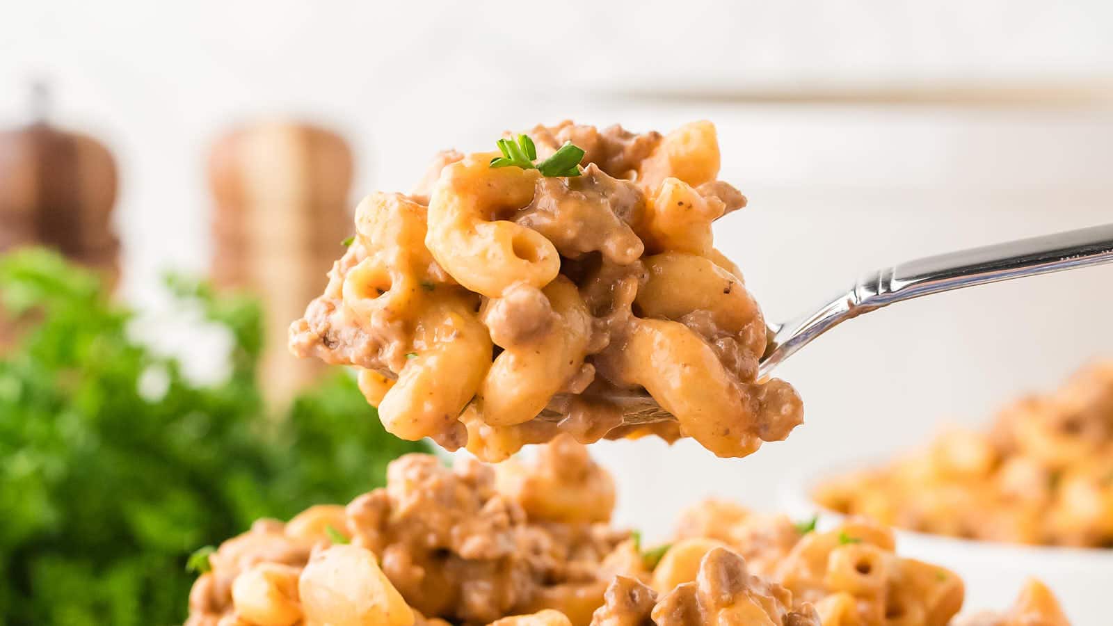 Hamburger Helper recipe by Cheerful Cook.