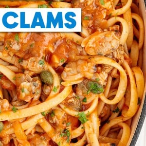 Linguini with Clams recipe by Cheerful Cook.