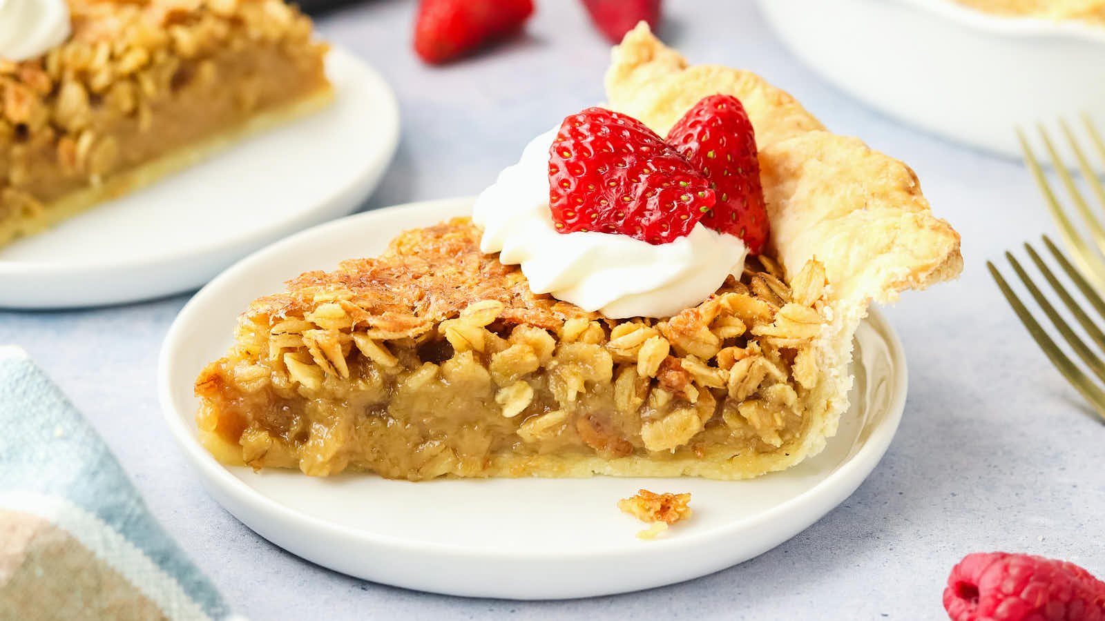 Oatmeal Pie recipe by Cheerful Cook.