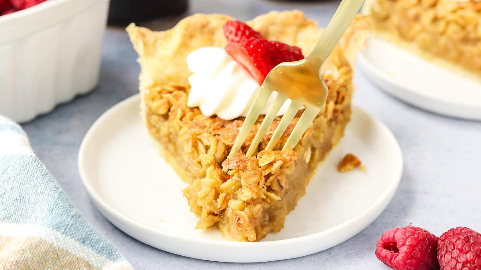 Oatmeal Pie recipe by Cheerful Cook.