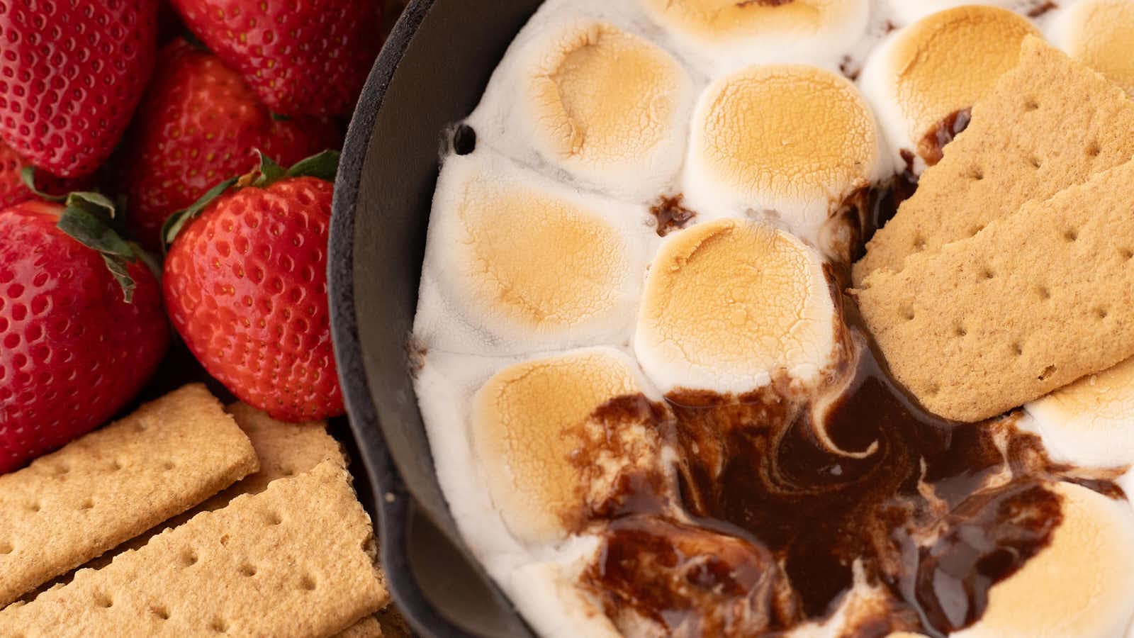 S'mores Dip recipe by Cheerful Cook.