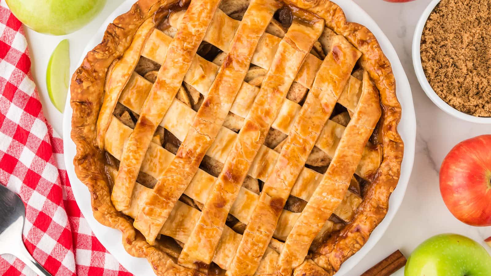 Apple Pie recipe by Cheerful Cook.