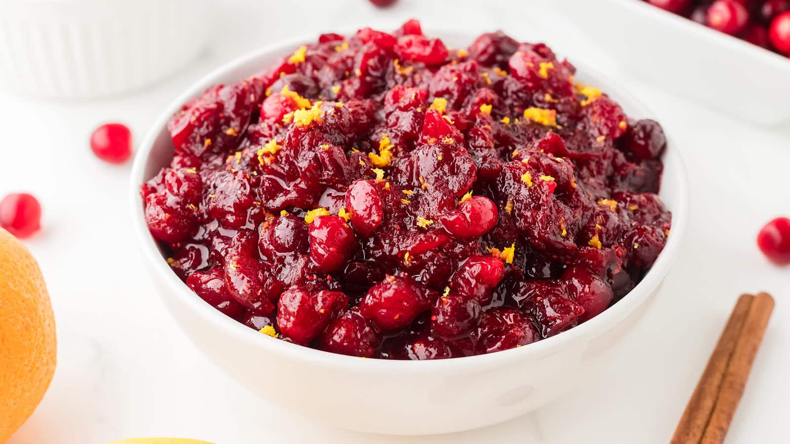 Cranberry Sauce recipe by Cheerful Cook.