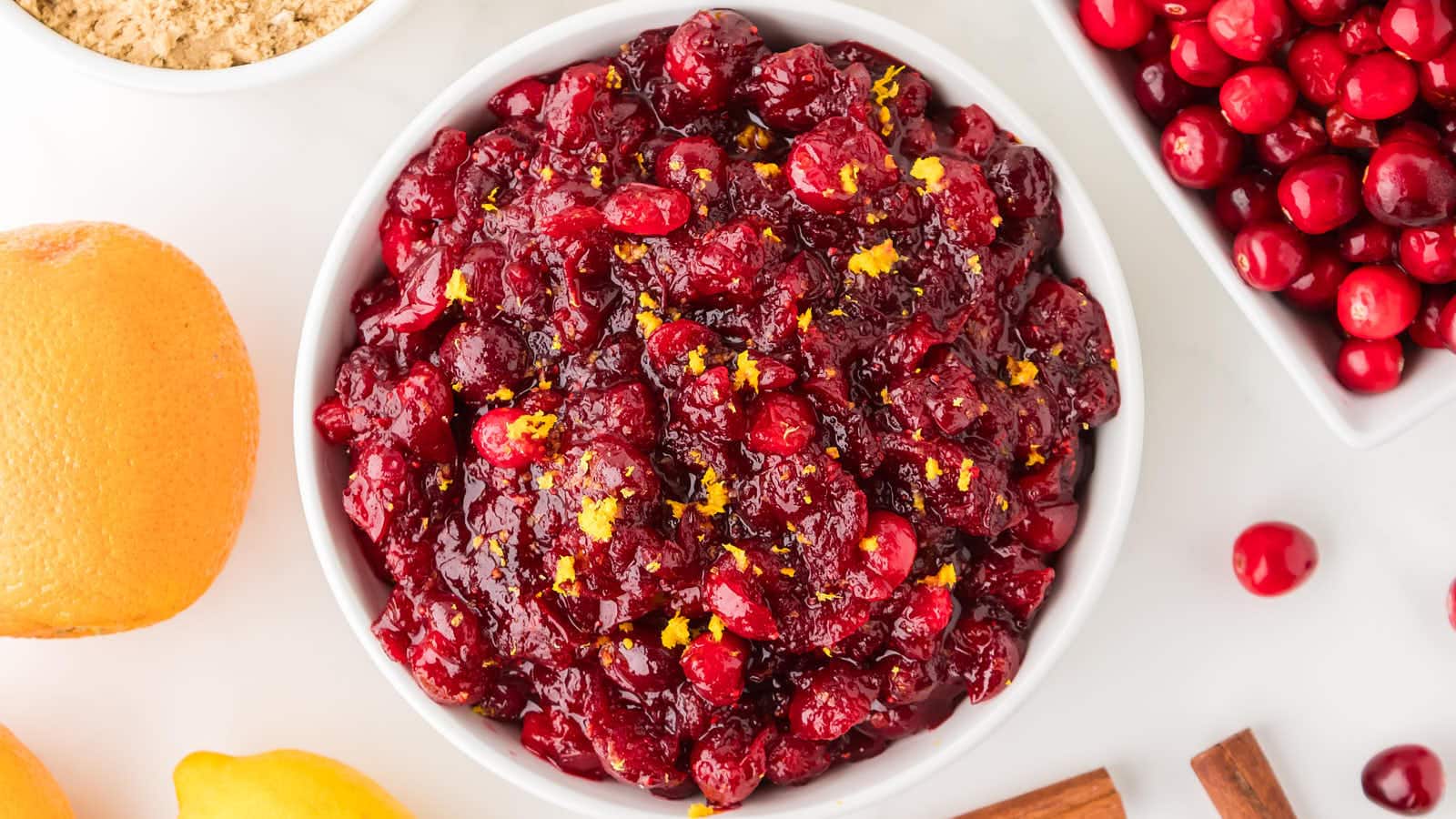 Cranberry Sauce recipe by Cheerful Cook.