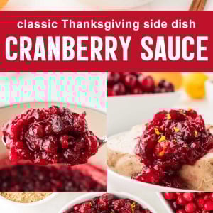 Cranberry Sauce recipe by Cheerful Cook.