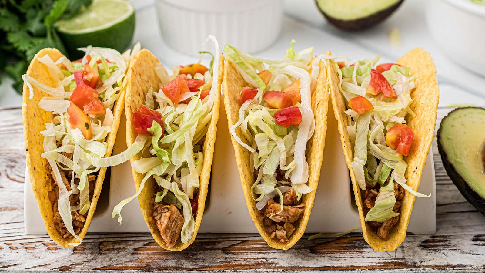 Turkey Tacos recipe by Cheerful Cook.