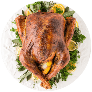 Classic Thanksgiving Turkey. 