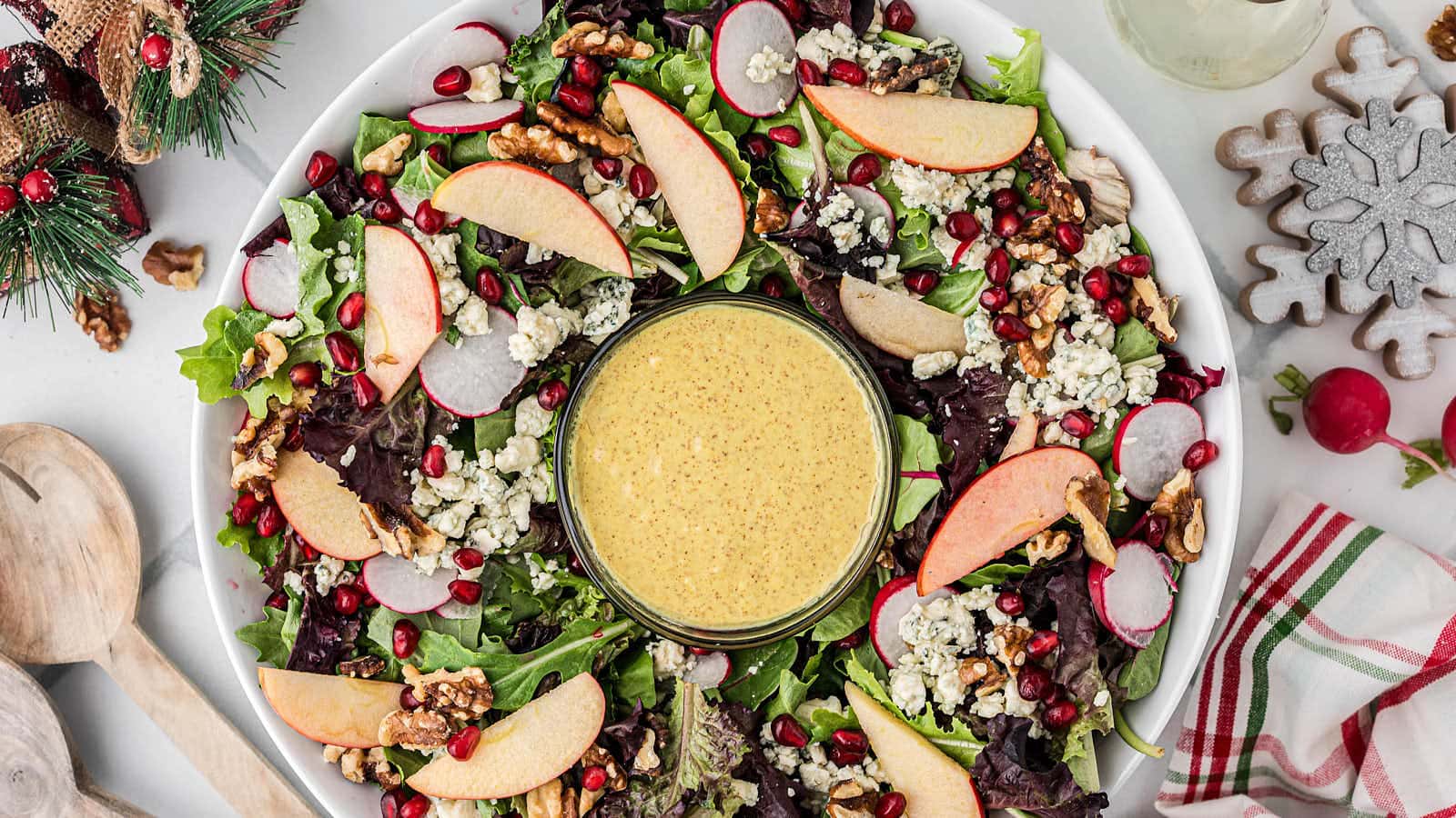Christmas Salad recipe by Cheerful Coo.