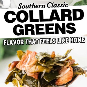 Collard Greens recipe by Cheerful Cook.