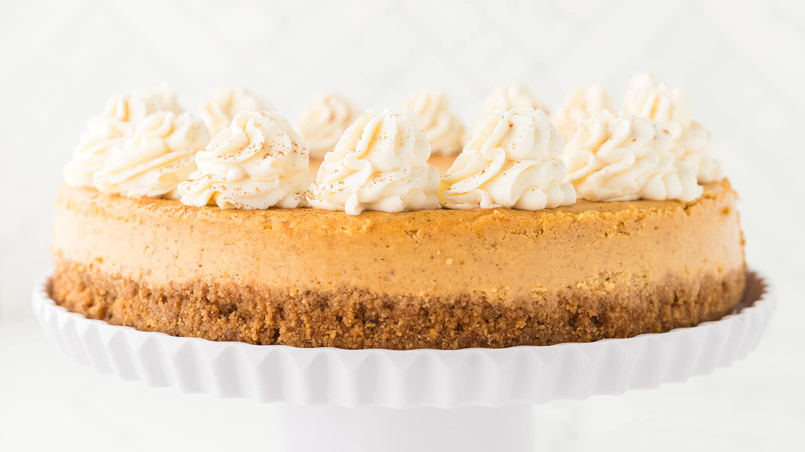 Pumpkin Cheesecake recipe by Cheerful Cook.