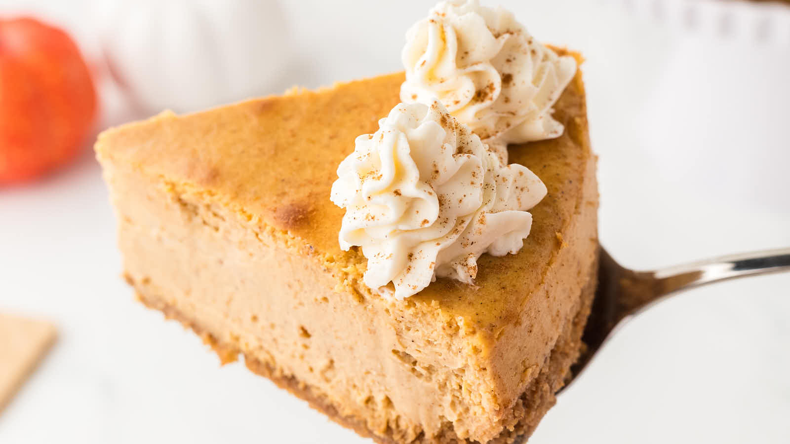 Pumpkin Cheesecake recipe by Cheerful Cook.
