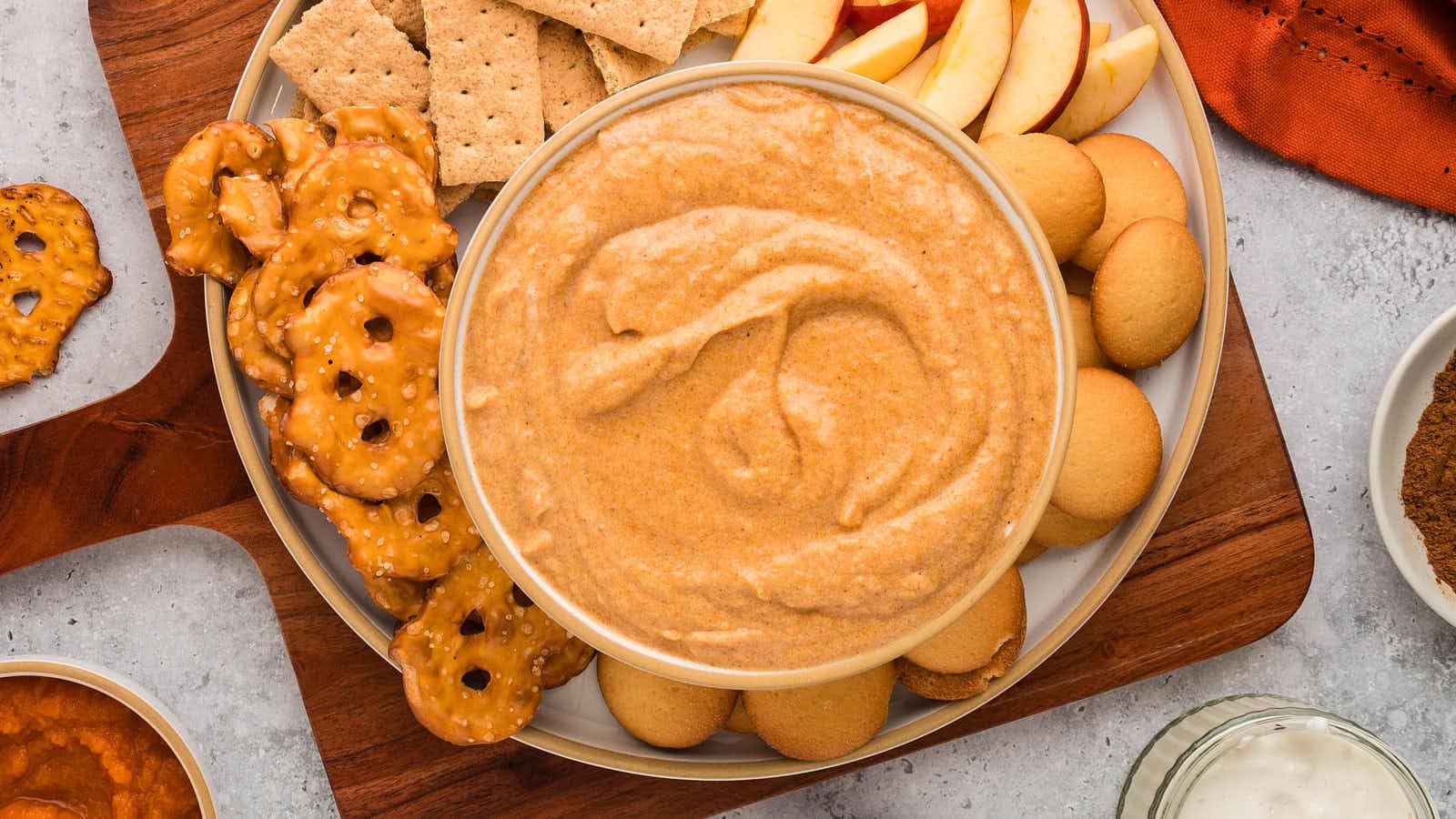 Pumpkin Dip recipe by Cheerful Cook.