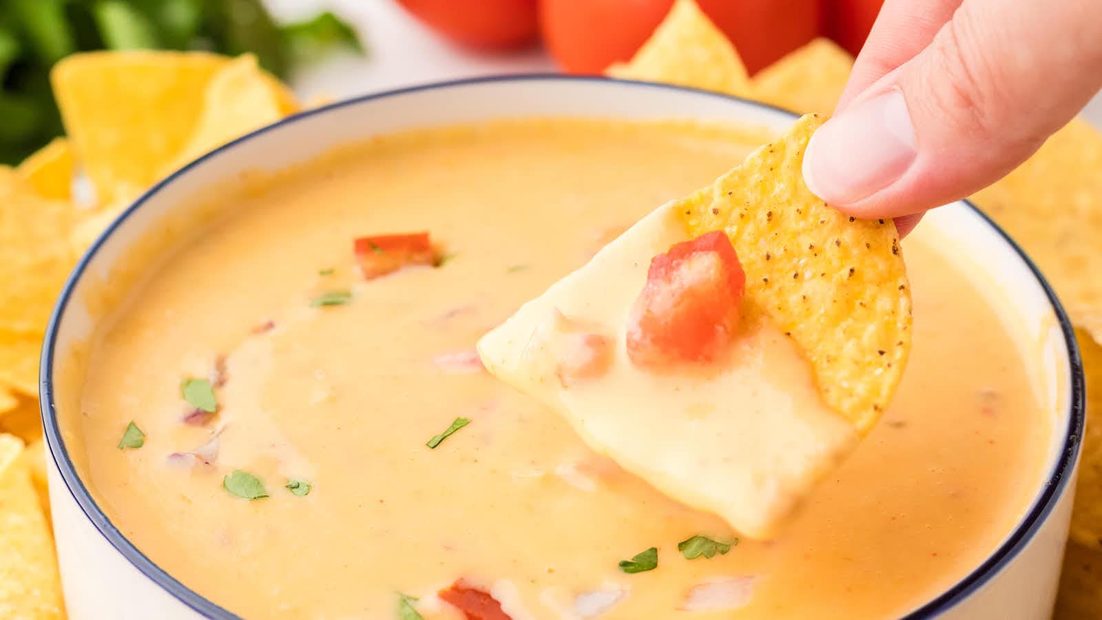Queso Dip recipe by Cheerful Cook.