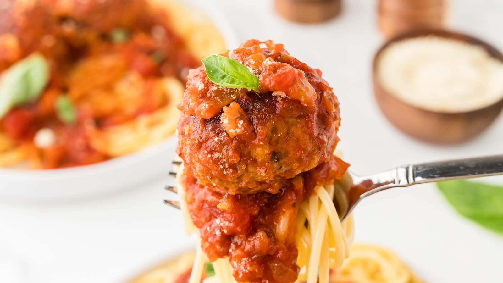 Spaghetti and Meatballs recipe by Cheerful Cook.